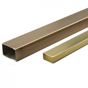 High quality stainless steel rectangular tube